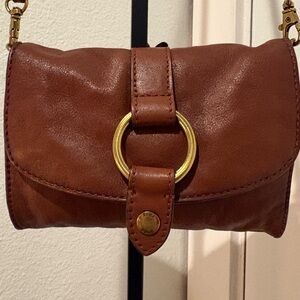 Excellent condition!!!  Frye Ring Crossbody Wallet/Harness Ring Crossbody Bag